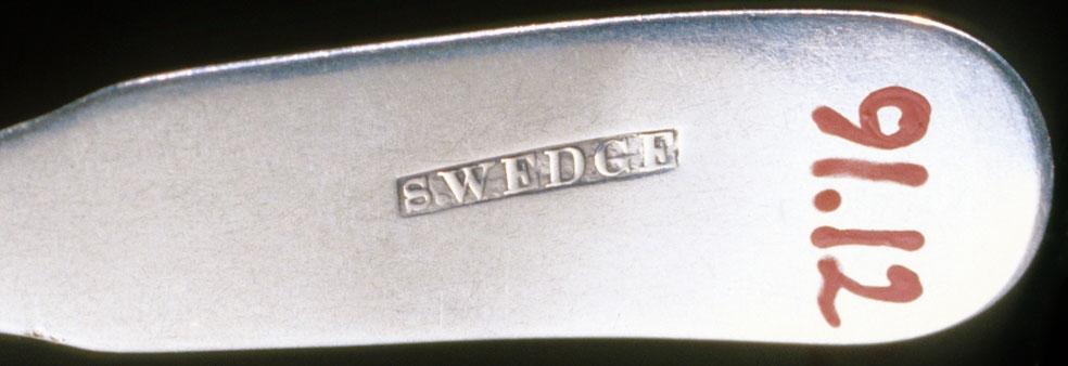 1991.0012 Spoon, Teaspoon, detail 1