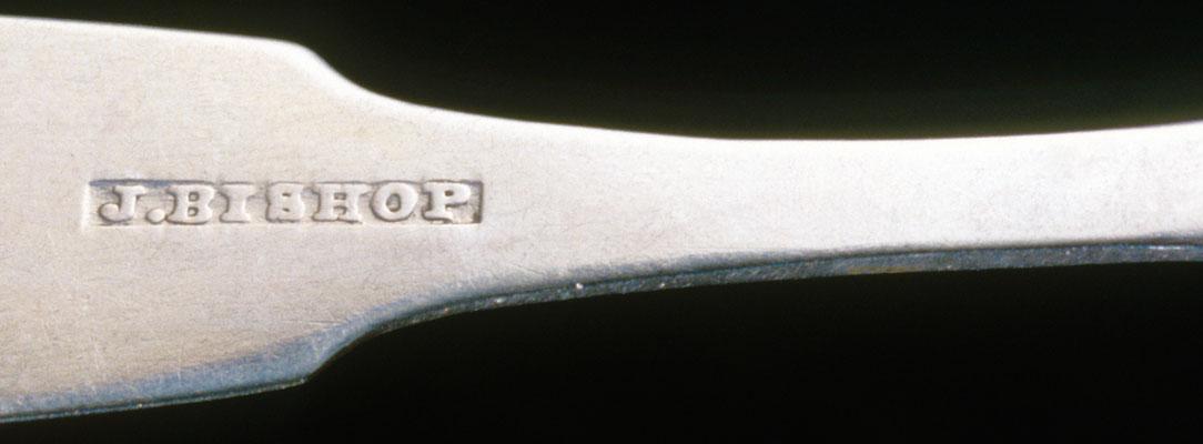 1991.0013 Spoon, Teaspoon, detail 1