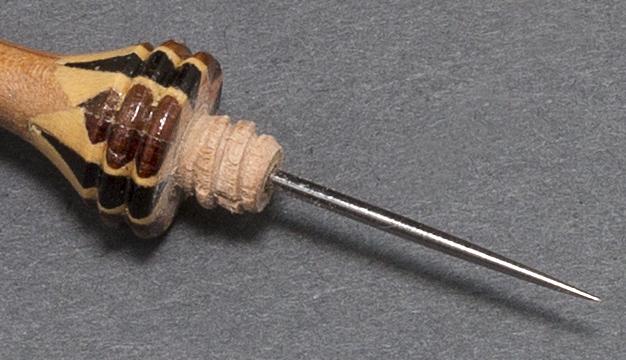 1991.0019 A,B Pin Pricker, View 2 Detail 2