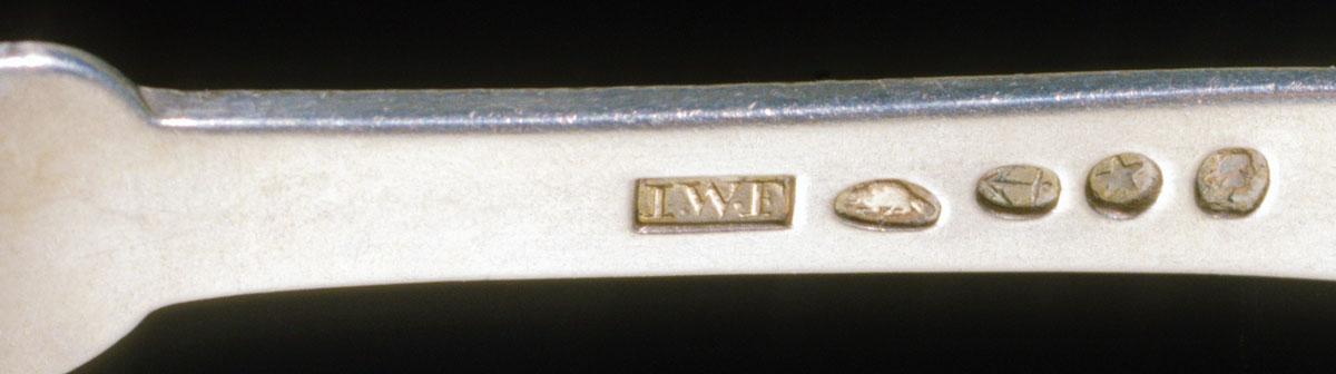 1991.0029 Spoon, Serving Spoon, detail 1