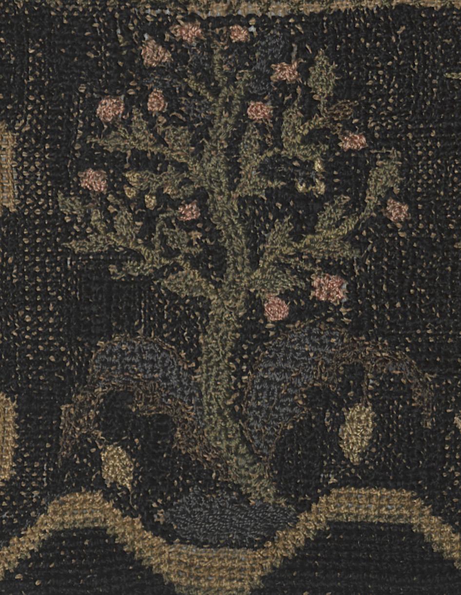 1991.0034 A Sampler, Detail 4
