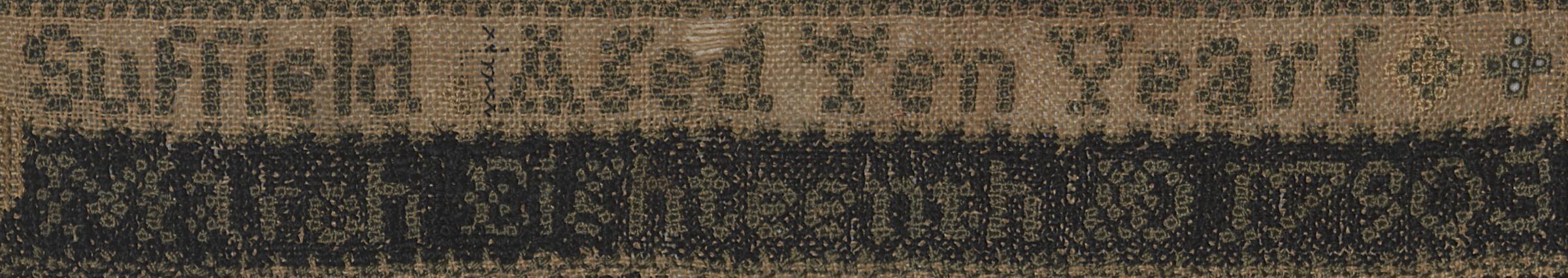 1991.0034 A Sampler, Detail 8