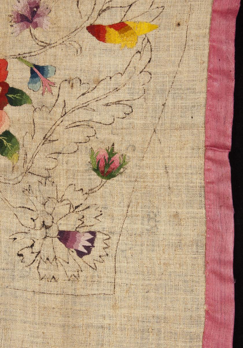 1991.0039 Crewelwork pattern, view 1