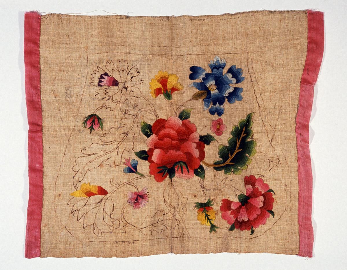 1991.0039 Crewelwork pattern