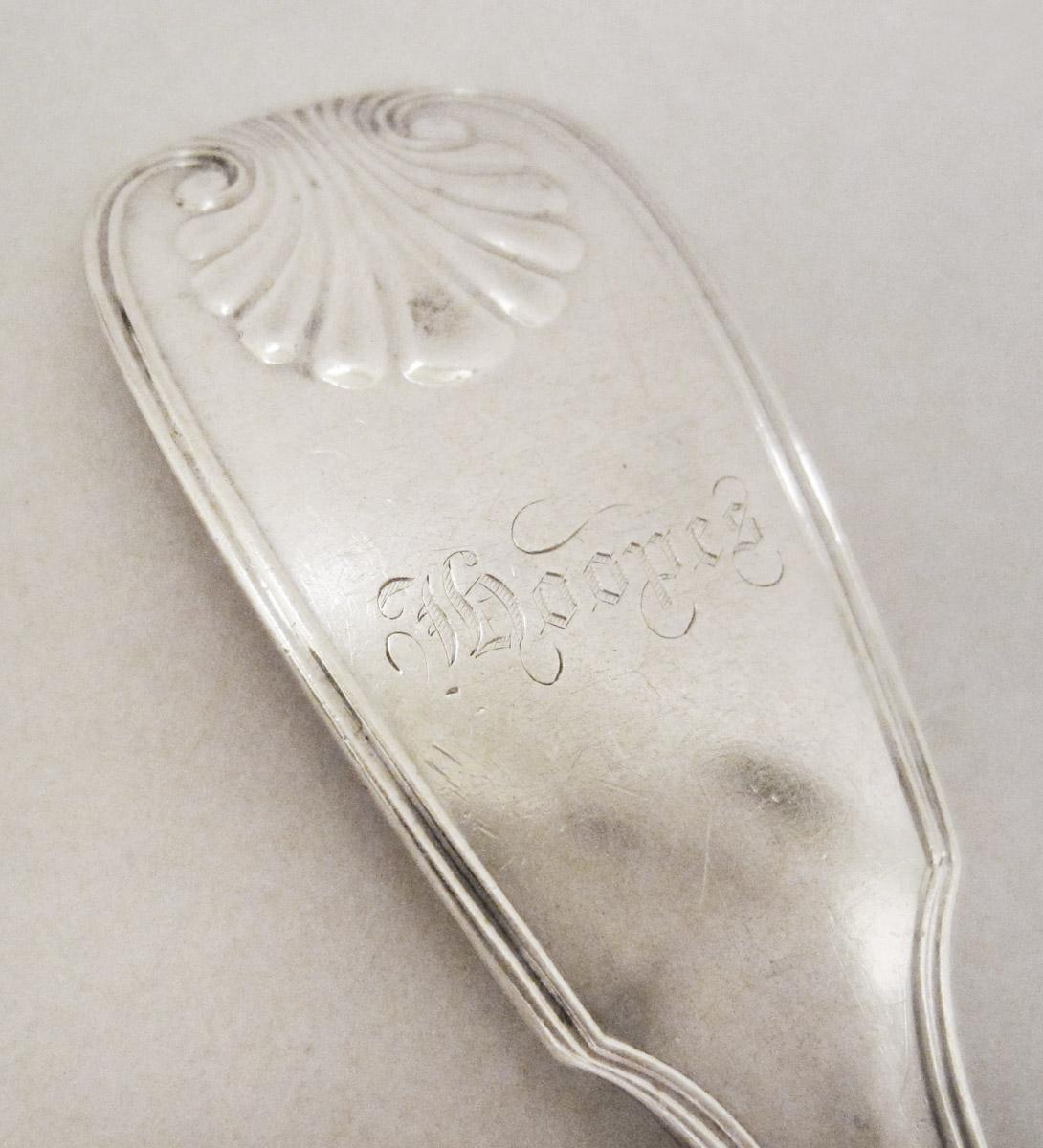 1991.0042.002 Fork, engraving