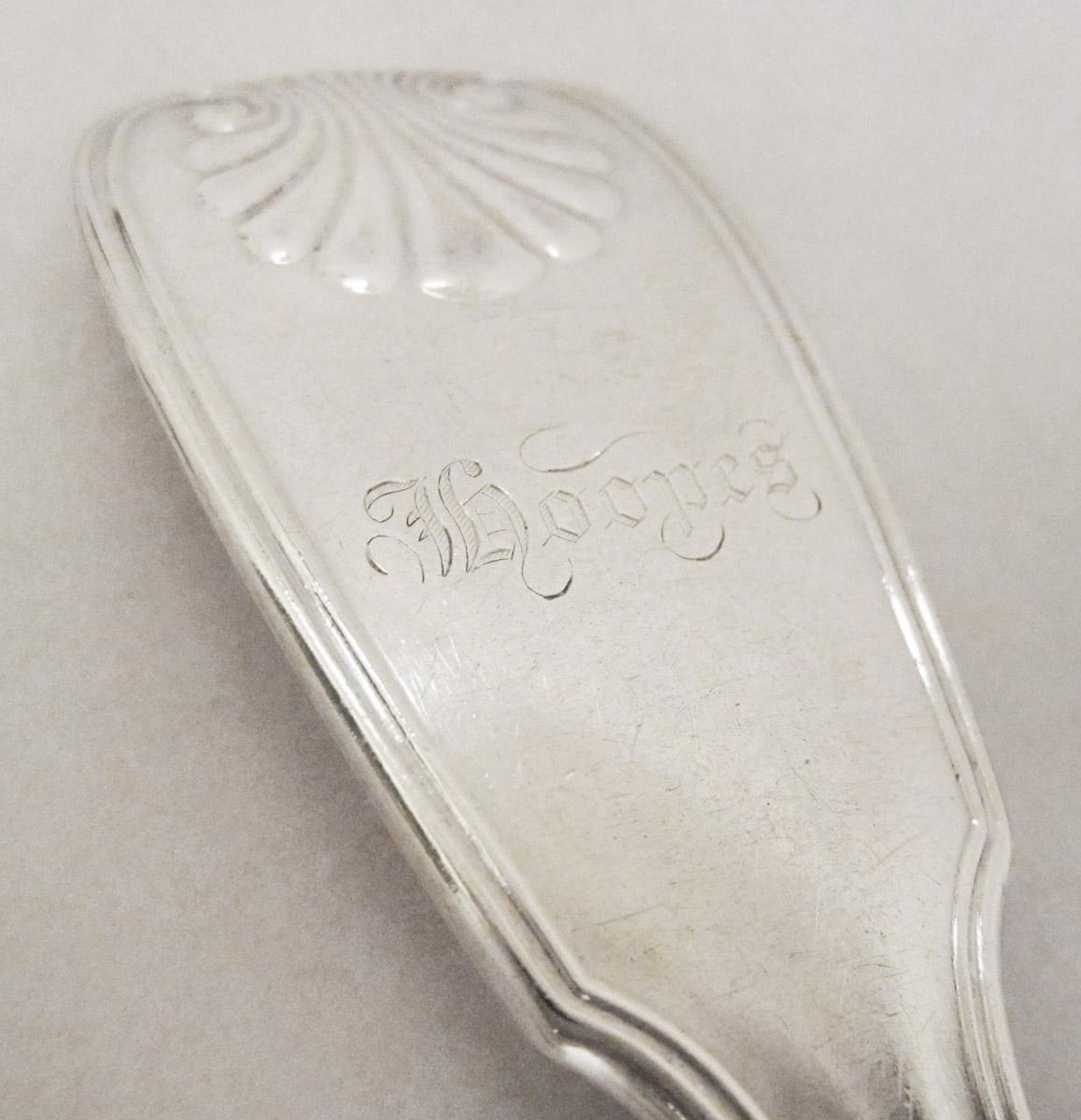 1991.0042.003 Fork, engraving