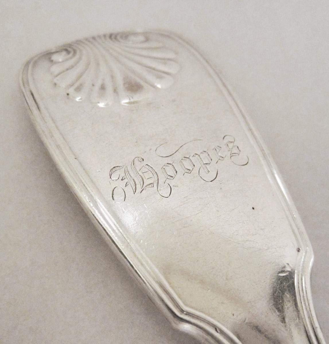 1991.0042.006 Fork, engraving