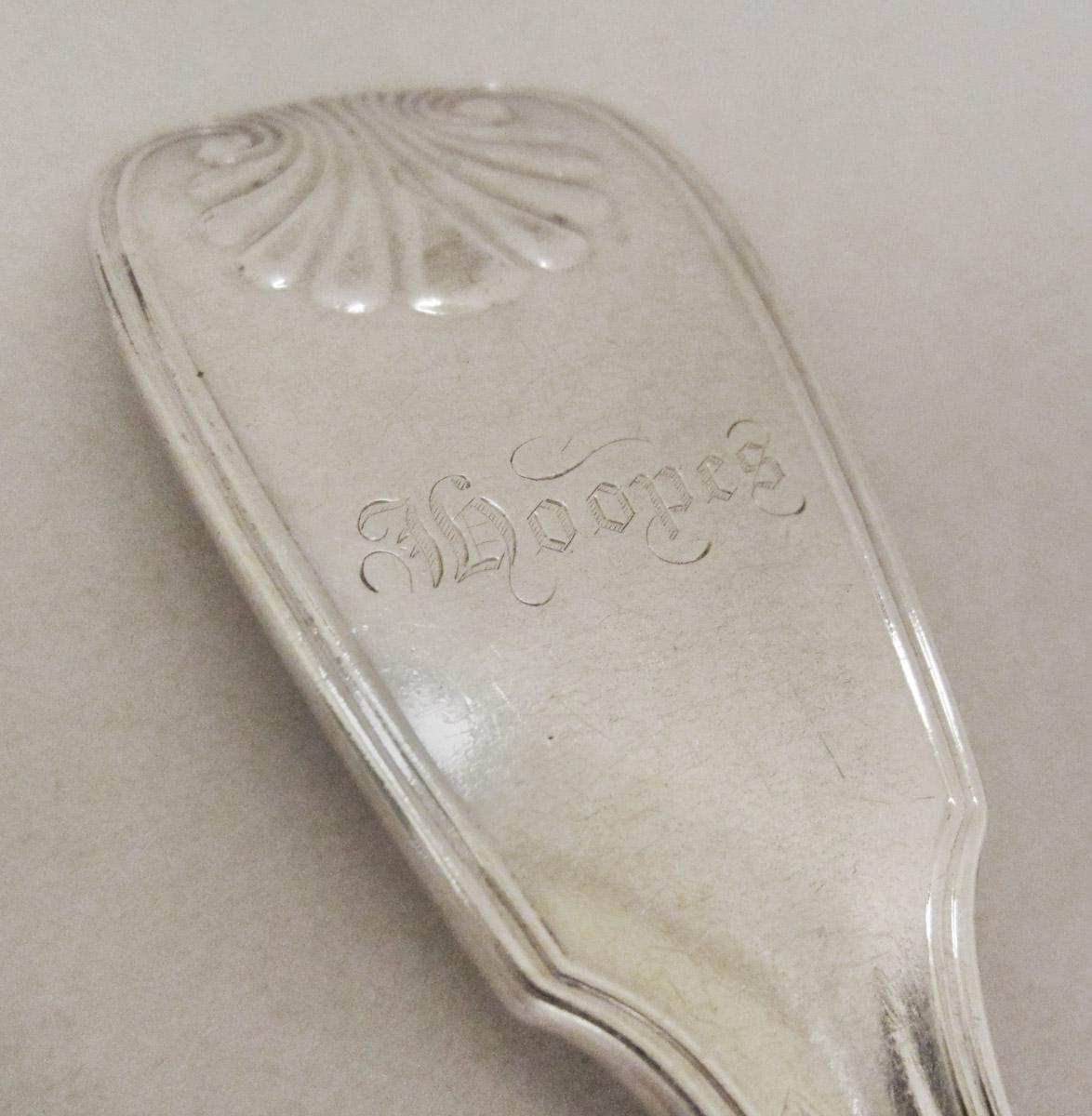 1991.0042.008 Fork, engraving