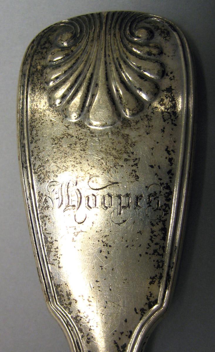 1991.0042.009 Silver Fork engraving