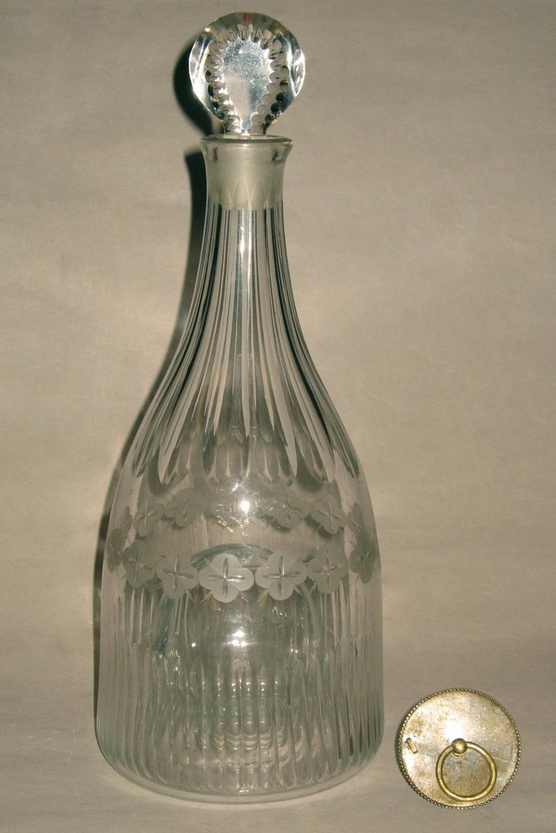 1991.0048 A- C Glass decanter