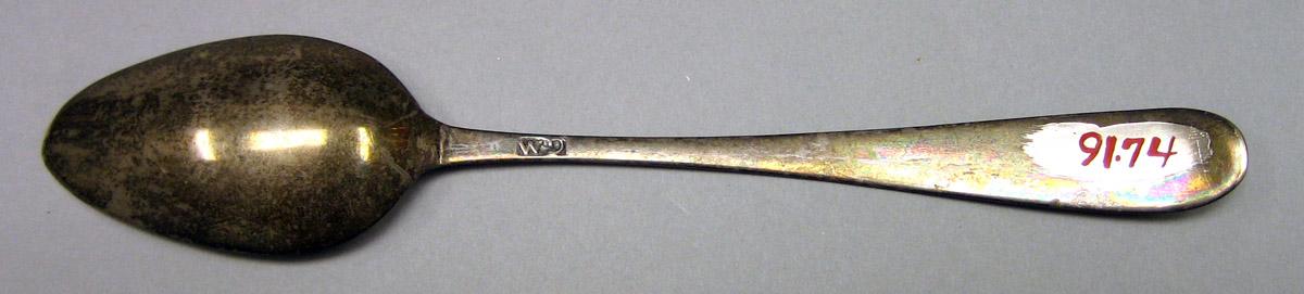 1991.0074 Silver Spoon underside