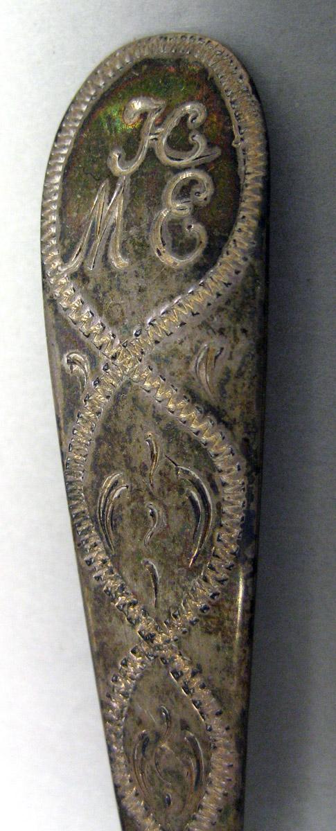 1991.0074 Silver Spoon engraving