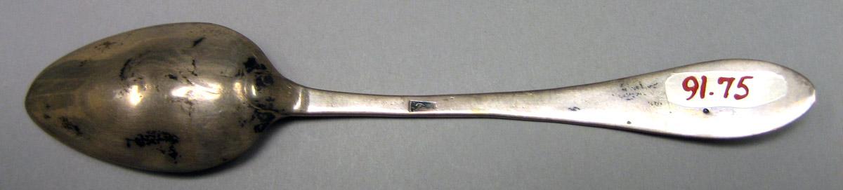 1991.0075 Silver Spoon underside