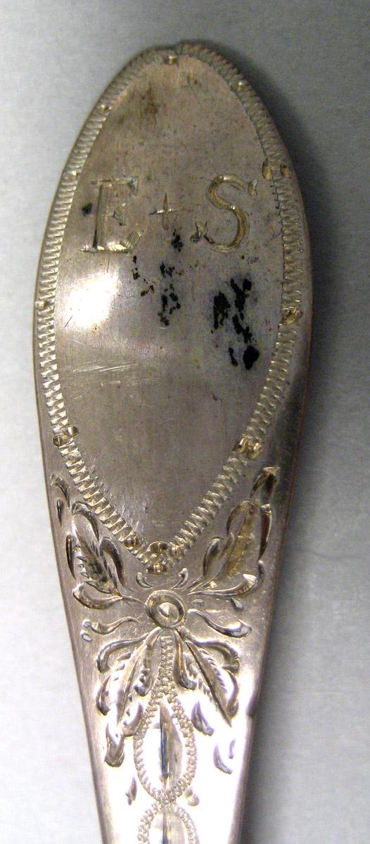 1991.0075 Silver Spoon engraving