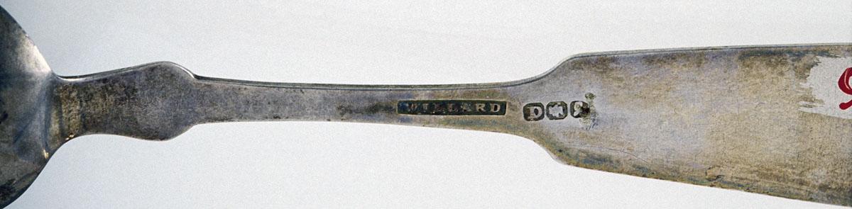 1991.0084 Spoon, Teaspoon, detail 1