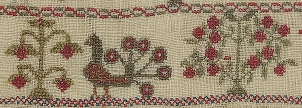 1991.0086 A Sampler, Detail 9