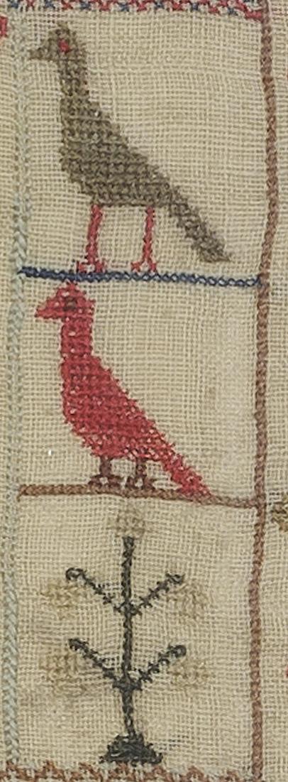 1991.0086 A Sampler, Detail 15