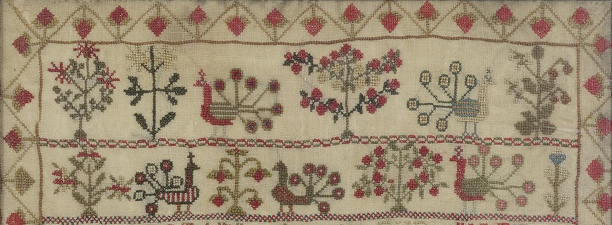 1991.0086 A Sampler, Detail