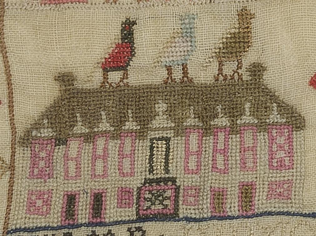 1991.0086 A Sampler, Detail 19