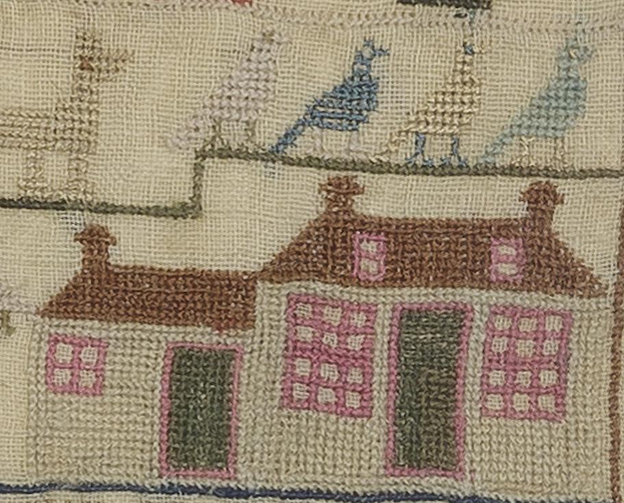 1991.0086 A Sampler, Detail 21