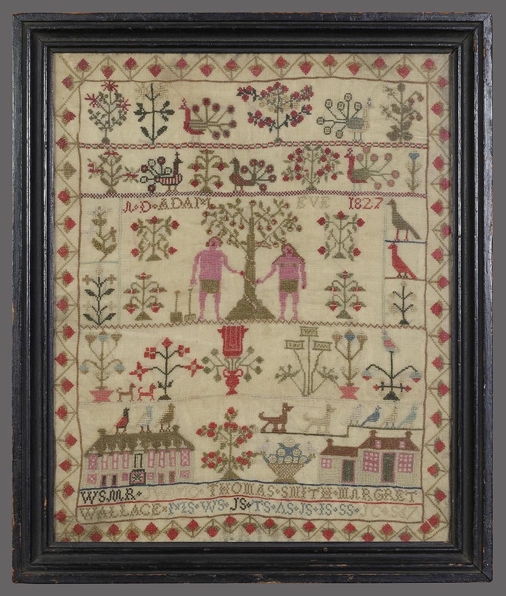 1991.0086 A Sampler, B Frame, view 1
