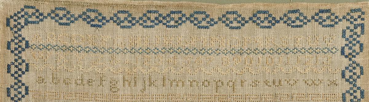 1991.0094 A Sampler, Detail