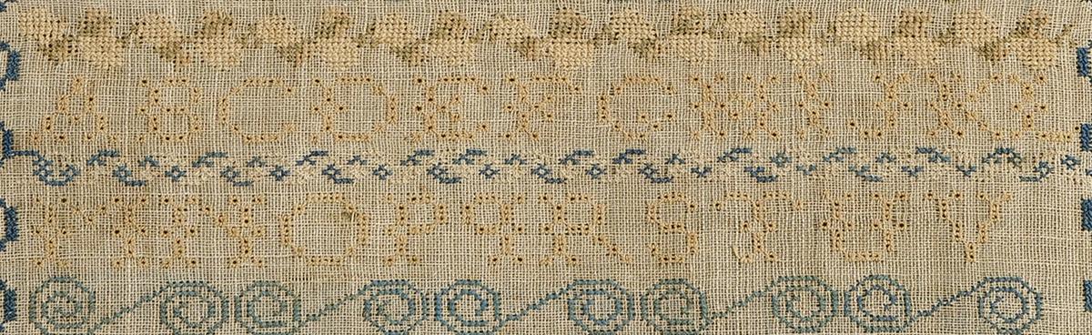 1991.0094 A Sampler, Detail 3