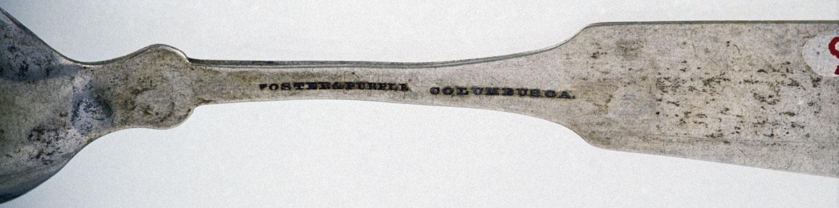 1991.0097 Spoon, Teaspoon, detail 1