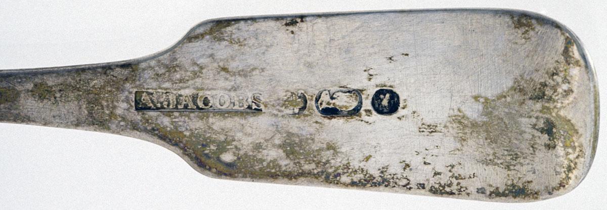 1991.0099 Spoon, Condiment Spoon, detail 1