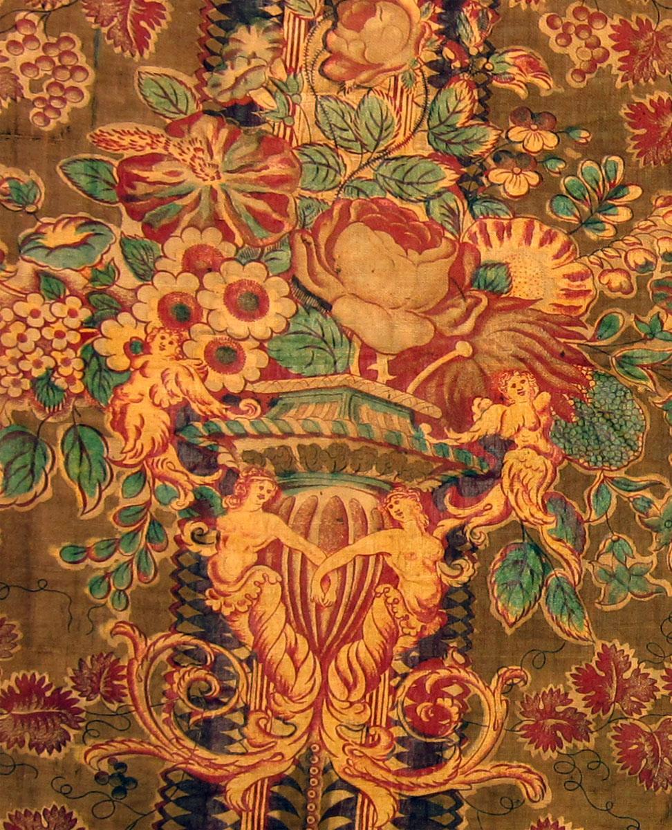 T1063 textile, printed detail