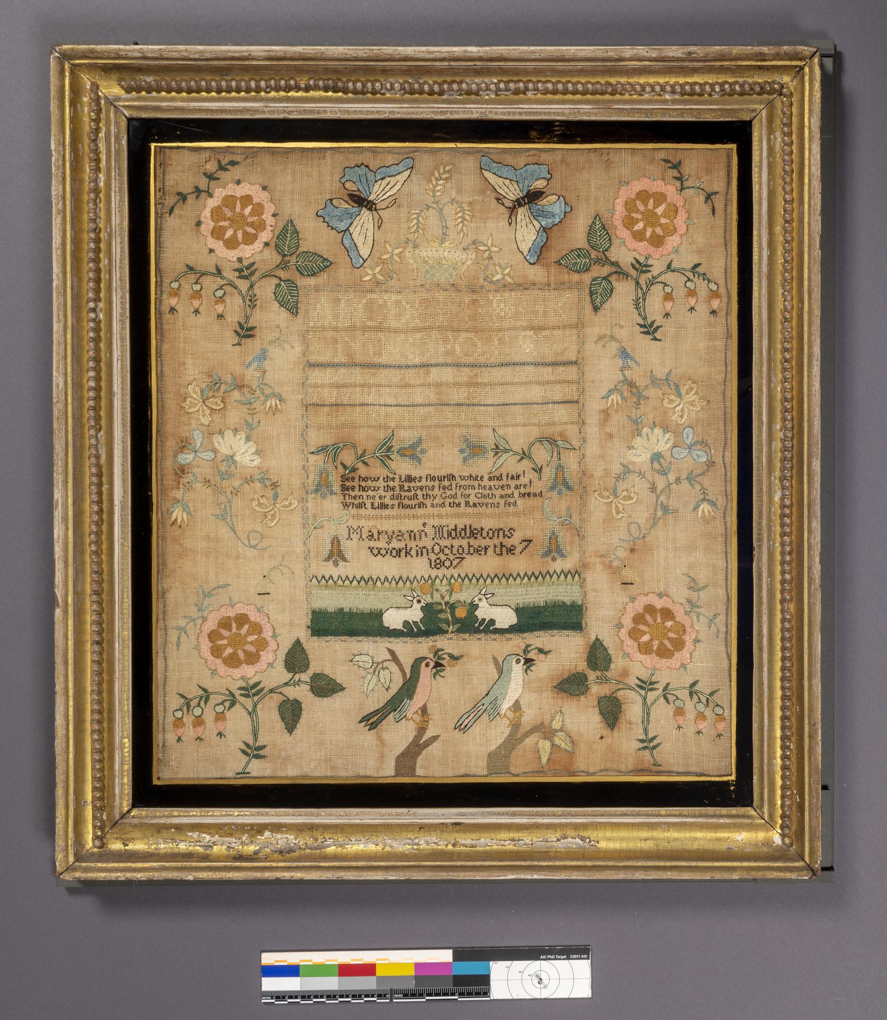1992.0005 A Sampler, B Frame, view 1