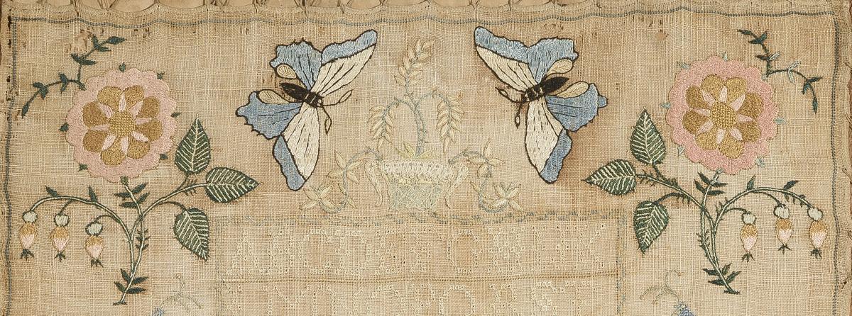1992.0005 A Sampler, Detail 2
