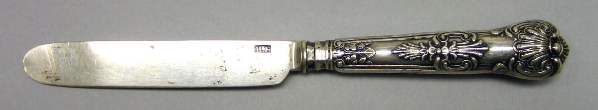 1992.0012.001 Silver Knife underside