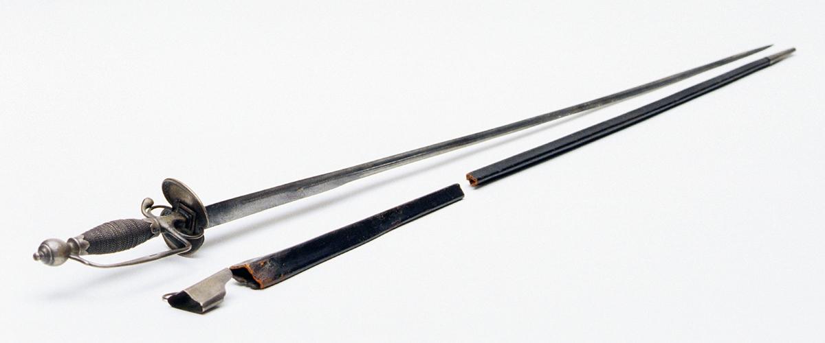 1992.0013 A, B Sword and Scabbard