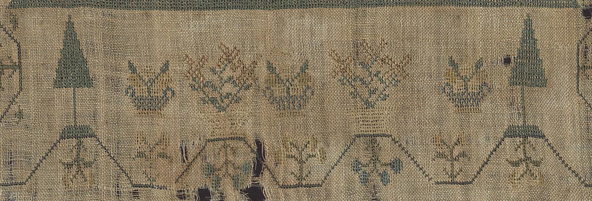 1992.0017 Sampler, Detail 3