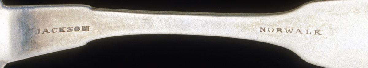 1992.0021 Spoon, Teaspoon, detail 1