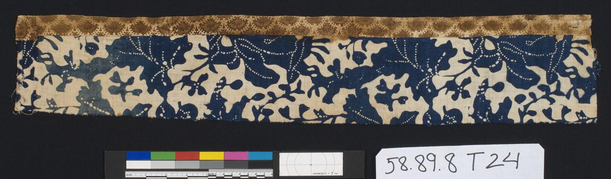 1958.0089.008 A Textile, printed, view 1