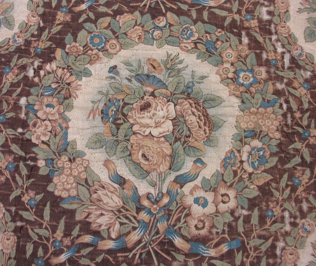 1958.0089.009 Textile, printed detail