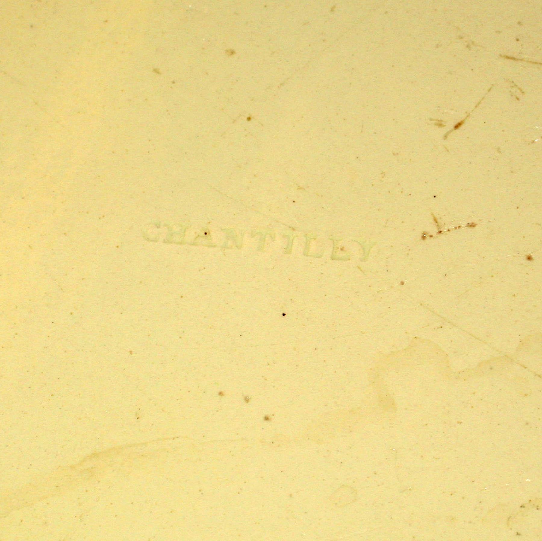 1992.0043 French creamware plate (mark)