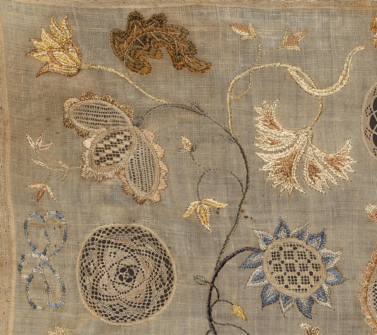 1992.0065 A Sampler, Detail