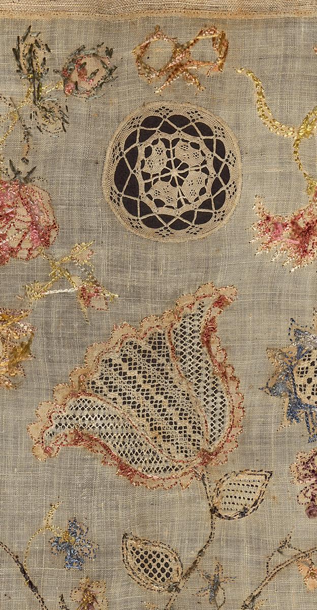1992.0065 A Sampler, Verso, Detail 3