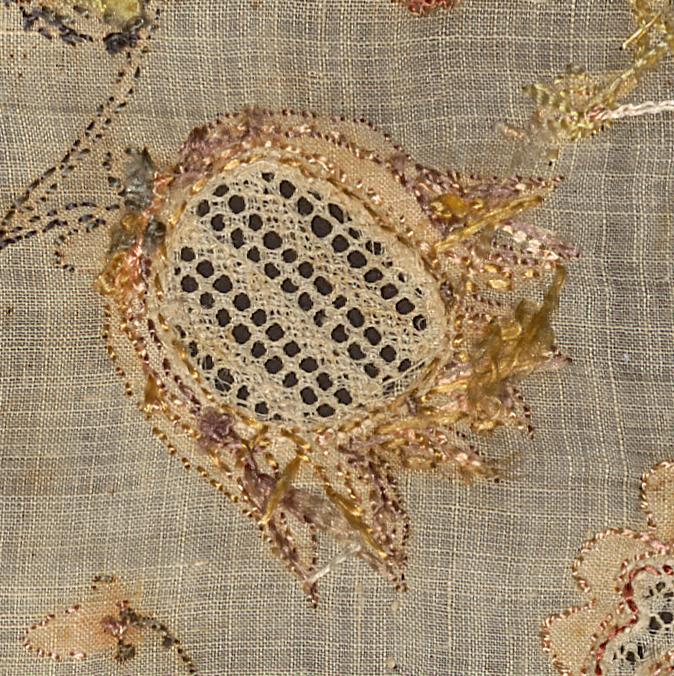 1992.0065 A Sampler, Verso, Detail 13