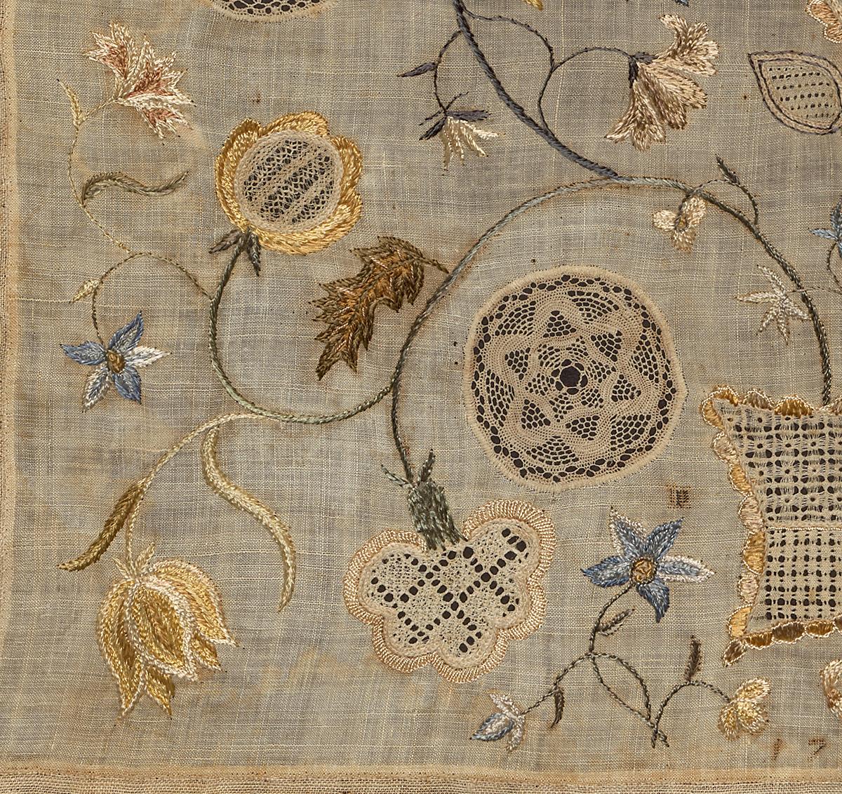 1992.0065 A Sampler, Detail 4