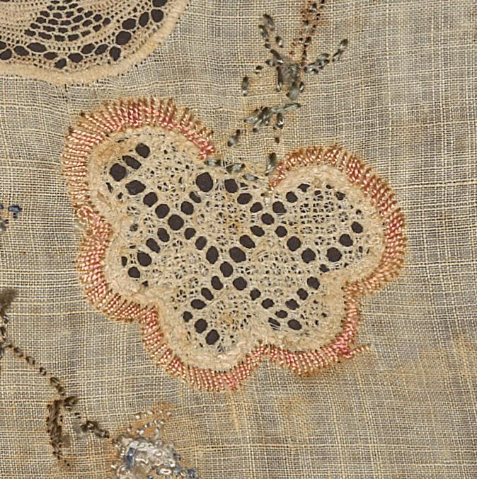 1992.0065 A Sampler, Verso, Detail 18