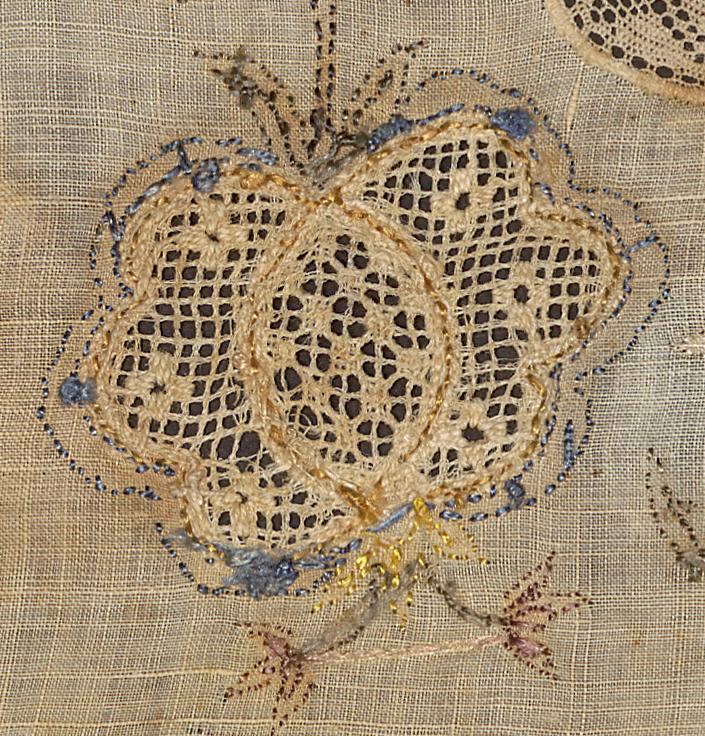 1992.0065 A Sampler, Verso, Detail 22