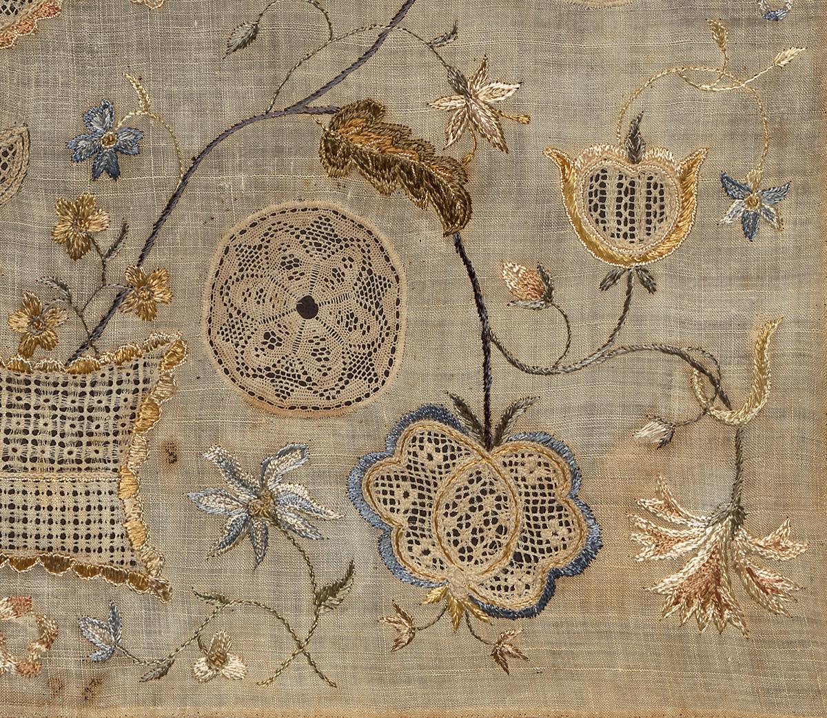 1992.0065 A Sampler, Detail 5