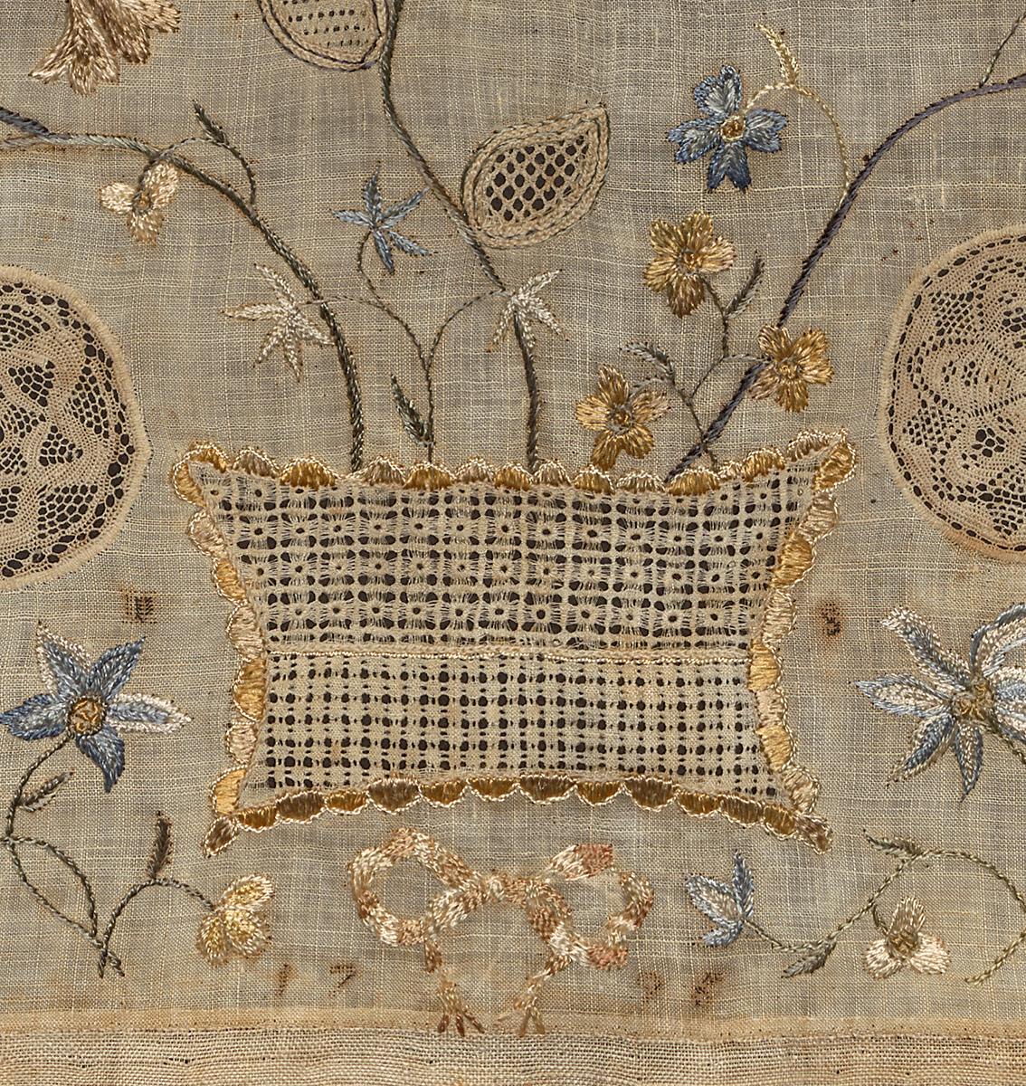 1992.0065 A Sampler, Detail 6