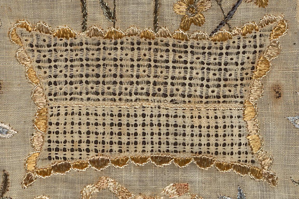 1992.0065 A Sampler, Detail 8