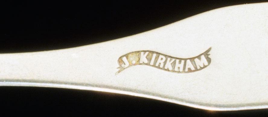 1992.0071 Spoon, Teaspoon, detail 1