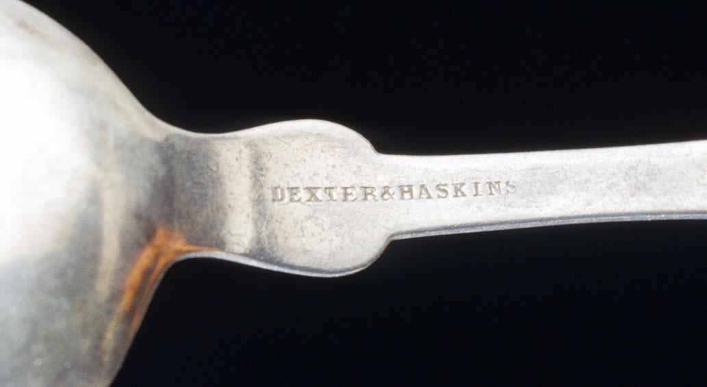 1992.0072 Spoon, Teaspoon, detail 1
